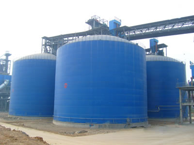 北海水泥钢板库改造