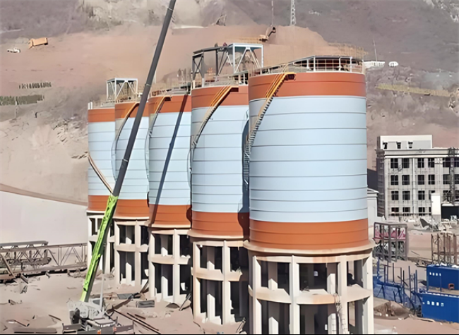 北海高架钢板仓